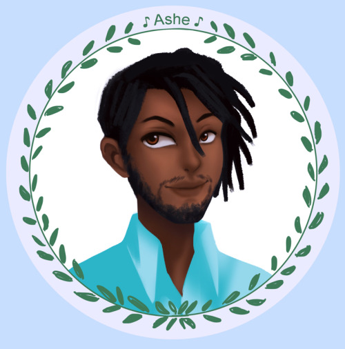eyugho-art:fanart of @ashestoashesjc, his singing is really great!