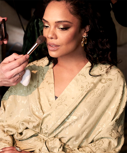 Tessa Thompson before the 91st Annual Academy... : smoke signals