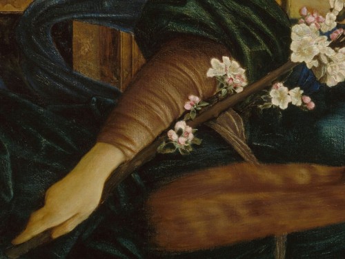 Detail of Hope (1896), by the Pre-Raphaelite artist Edward Burne-Jones.