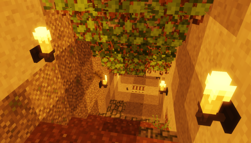 reflektive-craft: Bamboo Jungle Mine in the @yancakemc server! Never thought I’d run into a wo