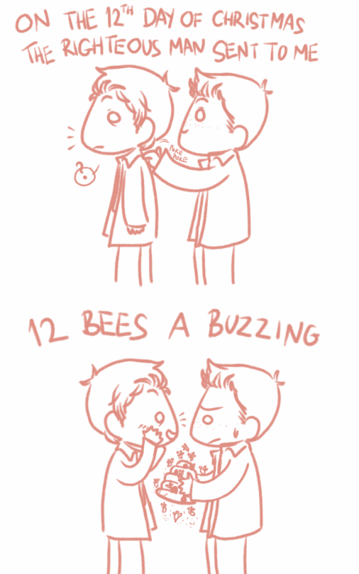 Why Have 12 Days Of Christmas When You Can Have 12 Days Of Destiel