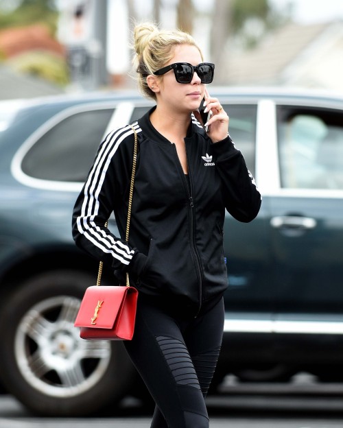 May 6 -Ashley Benson - out and about in Los AngelesMore