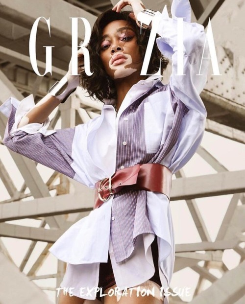WINNIE HARLOW x GRAZIA OCTOBER ISSUE -Loving the Shirt Dress (Tommy H-FYI)https://1966mag.com