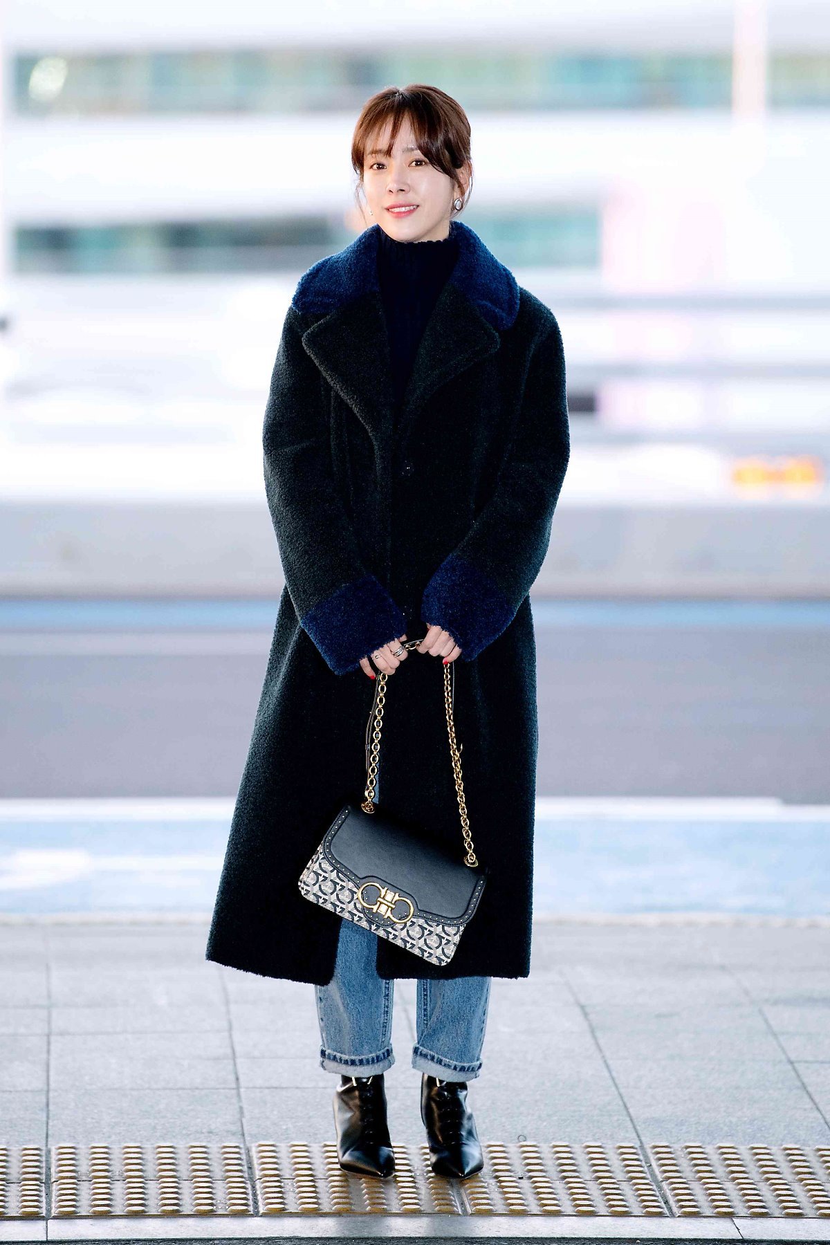 airport outfit korean