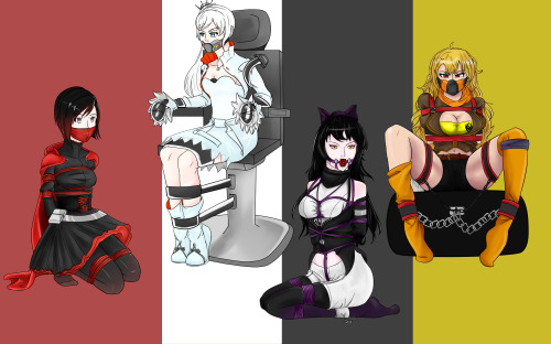 Full team RWBY Sorry If the proportion doesn&rsquo;t match, I hope to fix that with JNPR.Thanks, eve