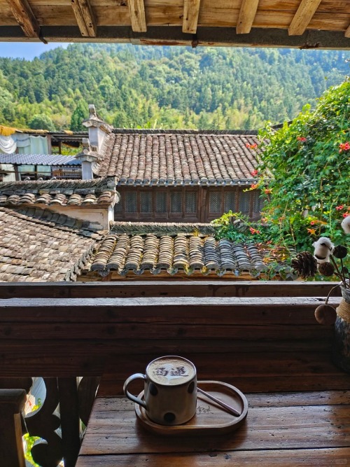Caf And Tea House In Traditioanl Chinese Architecture Style