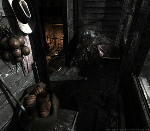 Resident Evil REmake pre-rendered backgrounds