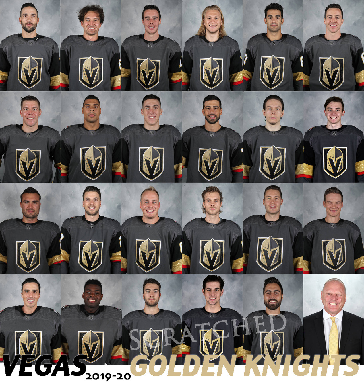 team golden knights players