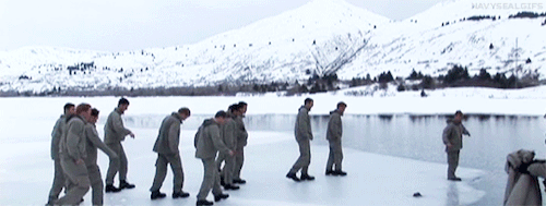 navysealgifs:Navy SEALs SQT → Kodiak, Alaska↳ Cold Weather DetachmentCoooool!!!!
