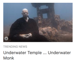 portentsofwoe: alienpapacy: trending news underwater temple, underwater monk underwater rhymes and underwater funk he sleeps in the sea in an underwater bunk with mirrors all around him hes an underwater hunk 