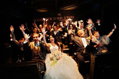 disneylandguru: How Fun would it be to take your wedding party on rides at Disneyland? 