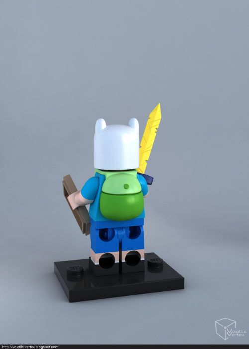 pixalry:  Adventure Time: Lego Finn - Created by Volatile Vertex