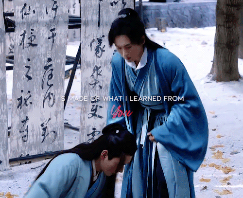 surii: My life is worthwhile with you as my friend.WORD OF HONOR 山河令