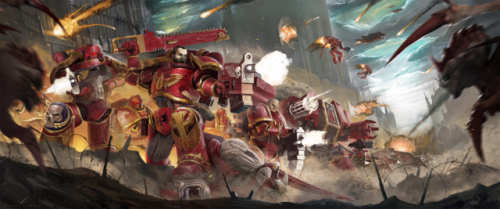  Blood Angels by SpaceMoule 