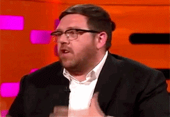 karlimeaghan:  From The Graham Norton Show: Nick Frost discusses how he met Simon Pegg. 