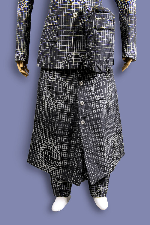 20471120 Space-Time three piece suit from the Japanese brand’s 1996-1997 Autumn/Winter collect