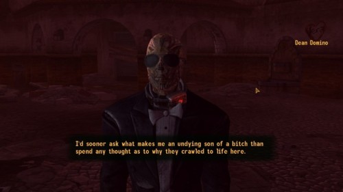 ghc:favorite canon fact is that dean domino has absolutely no idea that he’s a ghoul 