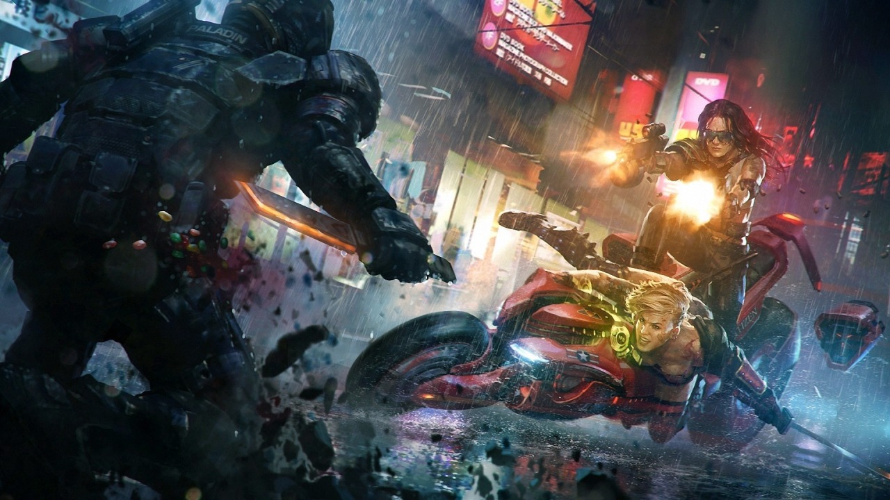 fuckyeahcyber-punk:  Last Man Standing - Dan Luvisi 