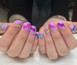 heynicenails:Nyan Cocks for Heather inspired