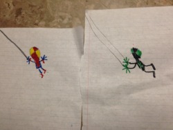 my nephew drew these     they look fucking stupid