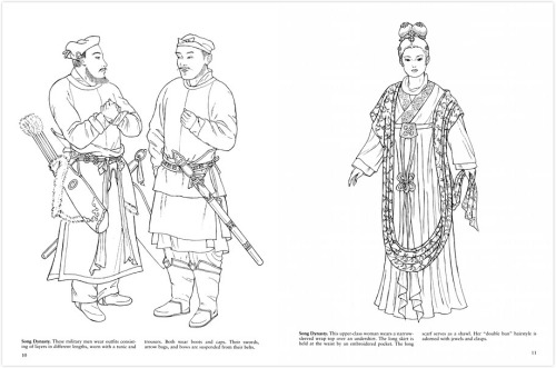 Ancient Chinese Fashion by Ming-Ju Sun.