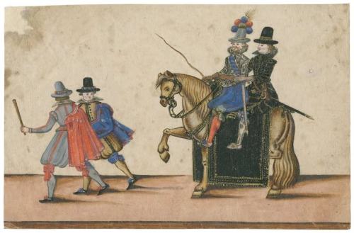 Royal, military and court costumes of the time of James I of Britain (reigned 1603-1625), 1st quarte