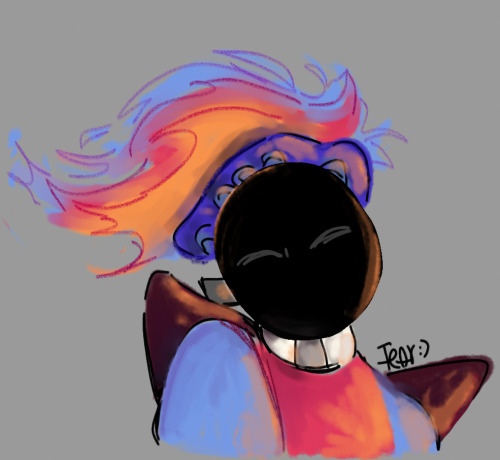 Silly Little Fulgur (made Because I Was Messing With The Watercolor Brushes In Ibis)