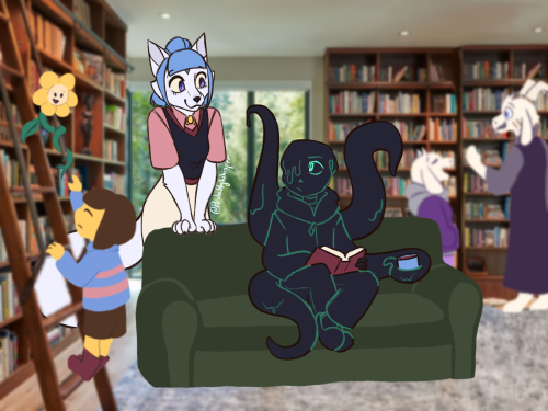 A Peek Into Hazels Library!