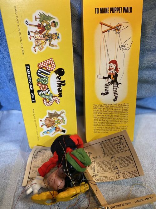 RARE! Vintage Pelham Puppet Marionette Walt Disney Goofy ebay eltrclgen