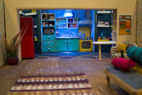 These people spent 1,984 hours making a highly detailed village for hamsters by hand, as part of an 