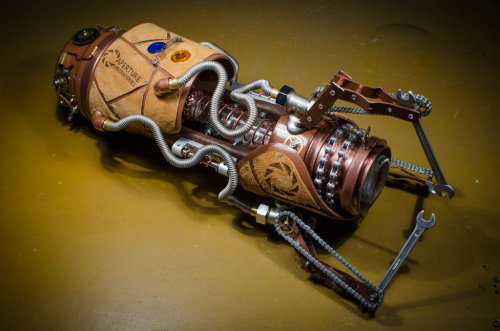 steampunksteampunk:Steampunk Portal Gun - by case15  