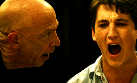 coppola-sofia:You’re here for a reason. You believe that, right? Whiplash (2014) Dir. Damien Chazell