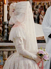 lady-arryn:costume appreciation:Jane Eyre’s wedding dress from Jane Eyre(costumes by Michael O’Conno