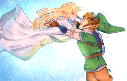 lilredgummie:Zelink Week: Day 5. Finally I’m with you. Running in a bit late. I totally forgot when 