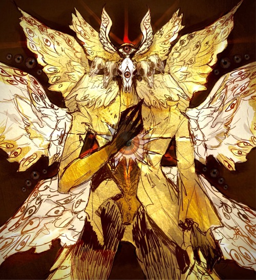 Anyways Uh I Drew My Angelkin Shit, More Humanoid Form And Then The Fucked Up Real One .