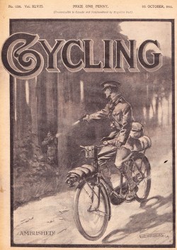 jasta11:  Canadian military cycling magazine from 1915. 