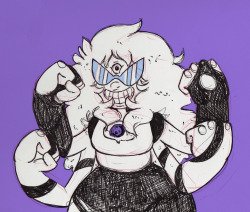 egocentricartblog:  Drew Sugilite for combat-robot-fiore !