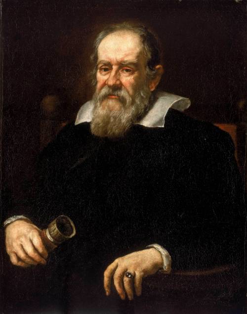 Portrait of Galileo GalileiJustus Sustermans