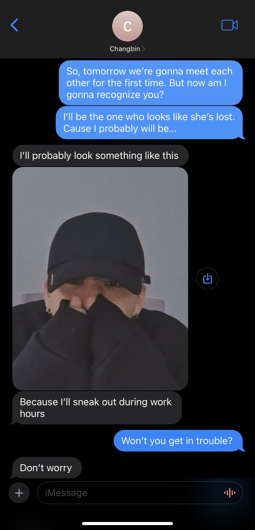 Texting The Wrong Number | Changbin X You