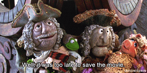 gifsontherun: Muppet Treasure Island (1996)