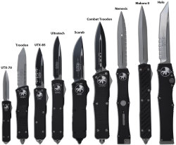 whiskey-wolf:  Microtech OTF knives