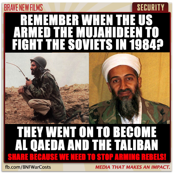 questionall:  Remember when the Mujahideen became Al Qaeda after the US armed them?