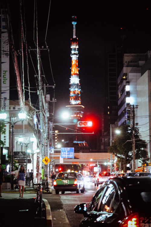 bettersss: Tokio Towa lit up @ night - September 2013