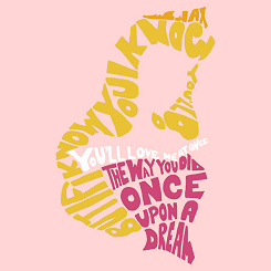 Porn Pics thedisneyprincess:  Drawn Typography by rebeccaariel