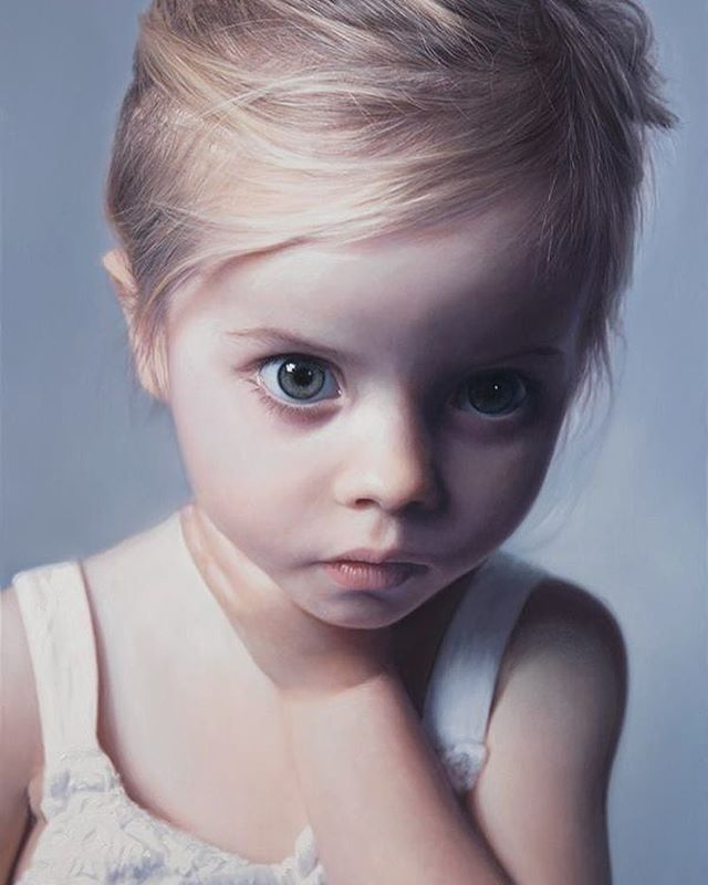 “Head of a Child 17 (Pepper)”, 2014
mixed media (oil & acrylic on canvas), 180 x 120cm
Interview with Gottfried Helnwein: http://www.gottfried-helnwein-interviews.com/interviews/kayser.html #helnwein #gottfriedhelnwein #art #painting #child #artist...