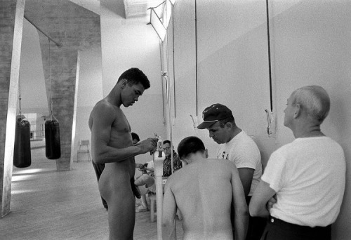 beachsunshinefun:  Cassius Clay (Muhammad Ali) 1960 Olympics Rome, Italy.  Photo: LARS NYBERG 