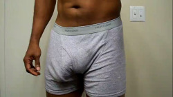 bulge-xlbigdick:  #big cock  #underwear 