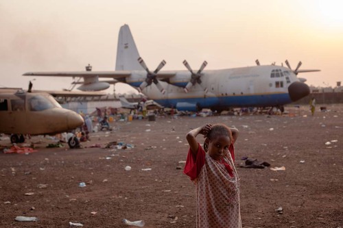 A quiet picture to illustrate the dire situation of the Muslim population in Bangui and elsewhere in