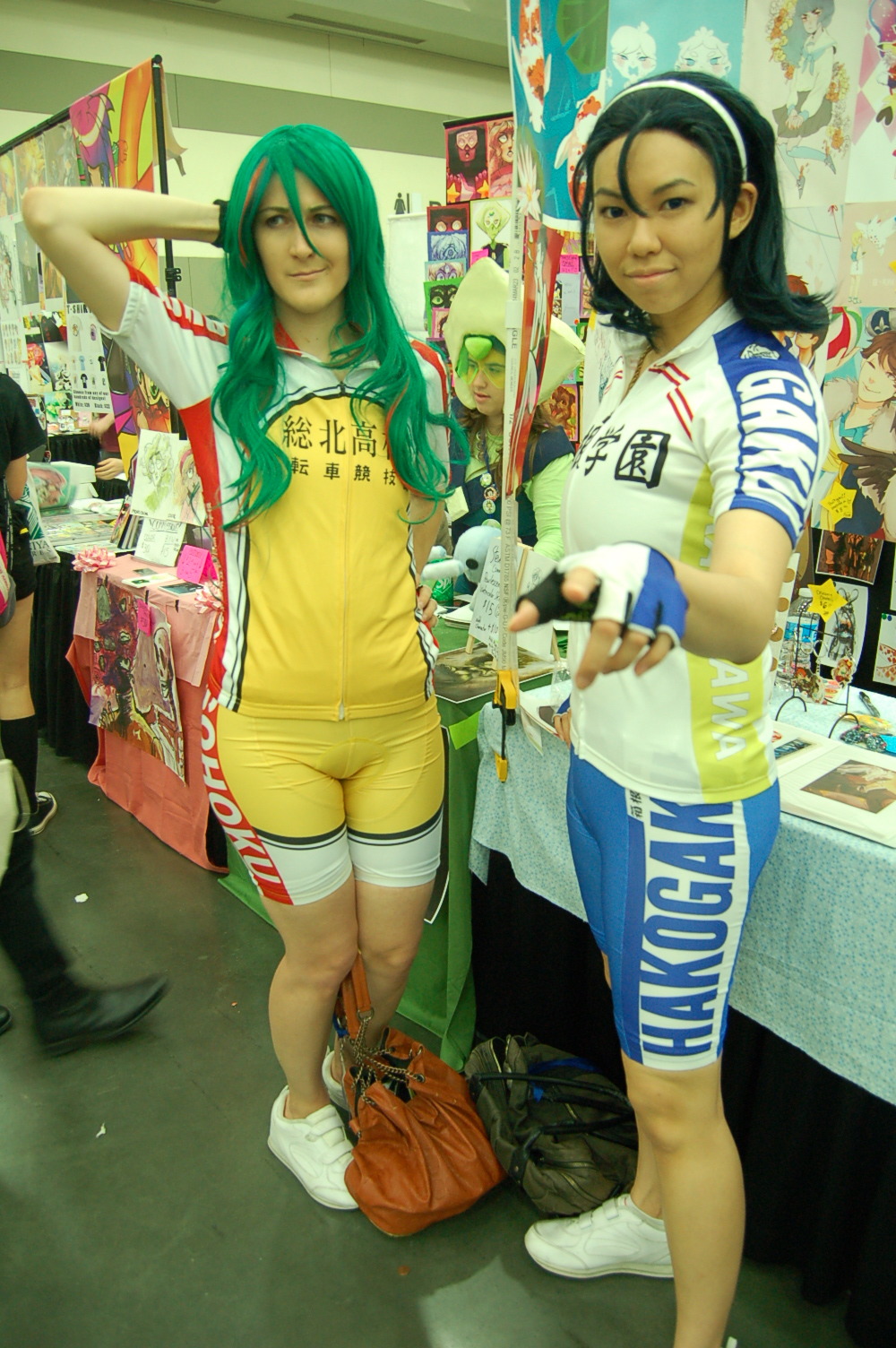 7enma:  all the yowamushi pedal cosplayers i took pictures of at otakon! if you see