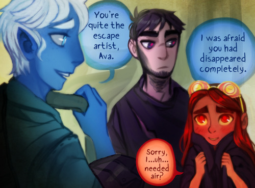 scaredcoffeebean:did i honestly go back  to chapters 8 and 9 just to make a photoset of gil making t
